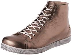 Andrea Conti Damen Schnürer Sneaker, Altsilber, 36 EU von Andrea Conti