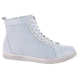 Andrea Conti Damen Schnürer Sneaker, Pastellblau, 37 EU von Andrea Conti