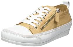 Andrea Conti Damen Sneaker, Camel/weiß, 36 EU von Andrea Conti