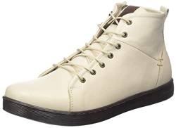 Andrea Conti Damen Sneaker, Creme/Mokka, 36 EU von Andrea Conti