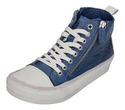 Andrea Conti Damen Sneaker, Jeans/weiß, 40 EU von Andrea Conti