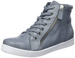 Andrea Conti Damen Sneaker, anthrazit, 39 EU von Andrea Conti