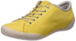 Andrea Conti Damen Sneaker, gelb/Silbergrau, 41 EU von Andrea Conti