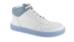 Andrea Conti Damen Sneaker, weiß/bleu, 39 EU von Andrea Conti