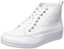 Andrea Conti Damen Sneaker, weiß/weiß, 37 EU von Andrea Conti
