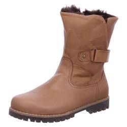 Andrea Conti Damen Stiefel Schuhe Boots Glattleder Elegant Freizeit uni Boots Warm Winter von Andrea Conti