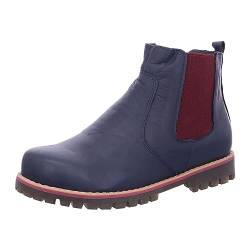 Andrea Conti Damen Stiefelette, d.blau/Burgund/Kombi, 41 EU von Andrea Conti