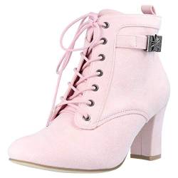 Hirschkogel Damen 3617400 Stiefel, Pink Rosa von Andrea Conti