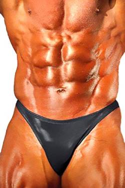 Andreas Cahling Europäische Bodybuilding Physique Posieren Badehose - Schwarz - X-Small von Andreas Cahling