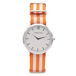 Andreas Osten Damen Analog Quarz Uhr mit Nylon Armband AO-41 von Andreas Osten