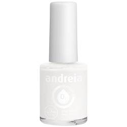 Andreia Nagellack Halal - Atmungsaktiv Luft - Wasser-Durchlässig - Ungiftig Farbintensiv - Naturkosmetik - B20 Weiße Perle - Klar und Blau | 10.5 ml von Andreia