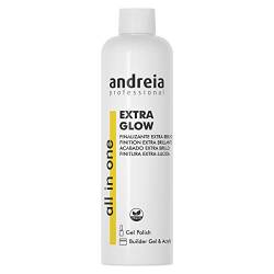 Andreia Professional Extra Glow Finish zum Eintauchen, Gelpolitur, Builder und Acrylnägel - 250ml… von Andreia