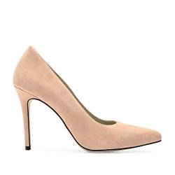 Andrés Machado - Business High Heels für Junge Frauen aus Glatt- oder Rauleder - Diana - Elegante Damenschuhe mit Absatz Stilettos High Heels für den Sommer - Rosa, EU 38 von Andrés Machado