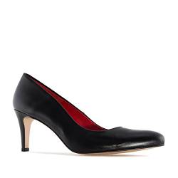 Andrés Machado - Elegante Pumps für Damen aus Glatt- oder Rauleder - Natalia - Bequeme hohe Damenschuhe Stilettos High Heels für den Sommer - Schwarz EU 34 von Andrés Machado