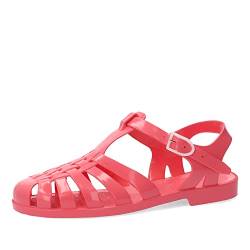 Andrés Machado - Strandschuhe - Aus widerstandsfähigem PVC - Schnallenverschluss - Für den Strand und den Fluss - Damen Sommersandalen - Farbe Kirsche - Größe 40 EU von Andrés Machado