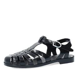 Andrés Machado - Strandschuhe - Aus widerstandsfähigem PVC - Schnallenverschluss - Für den Strand und den Fluss - Herrensandalen für den Sommer - Farbe Schwarz - Größe 41 EU von Andrés Machado