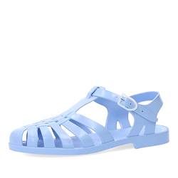 Andrés Machado - Strandschuhe - Widerstandsfähiges PVC - Schnallenverschluss - Für den Strand und den Fluss - Junior Sommersandalen für Frauen - Farbe Hellblau - Größe 38 EU von Andrés Machado