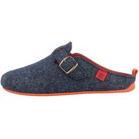 Andres Machado Val Blue Orange/ Damen Hausschuh von Andres Machado