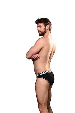 Andrew Christian - Männer Unterwäsche - Herren Slip - Almost Naked® Hang-Free Brief Black - Schwarz - 1 x Größe L von Andrew Christian