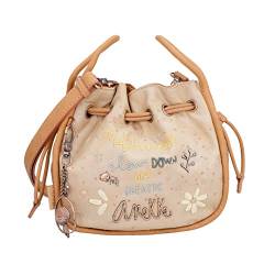 Anekke Damentasche Schultertasche Medium Schultertasche aus Kunstleder mit Griffen und Kordelzugverschluss Handkoffer Mediterranean Kollektion Zubehör und Accessoires für Damen 23 x 21 von Anekke