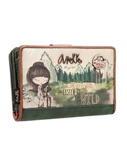 Anekke Wallet M with flap, kombi(theforest), Gr. - von Anekke