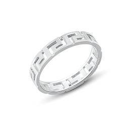 Anellissimo Griechischer Ring für Herren und Damen, 925er Silber, von Anellissimo
