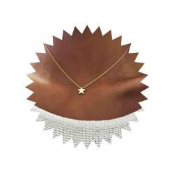 Aneneiceera Boho Stern Kurze Halskette Gold Choker Kette Winzigen Stern Tropfen Anhänger Hochzeit Halskette Zierlich Charme Modeschmuck Geschenk Für Frauen Und Mädchen von Aneneiceera