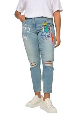 Angel of Style Damen große Größen Übergrößen Plus Size Jeans, 5-Pocket hellblau 58 201792171-58 von Angel of Style