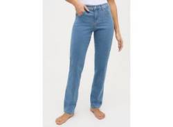 Straight-Jeans ANGELS "DOLLY" Gr. 44, Länge 28, blau (light blue) Damen Jeans Gerade von Angels