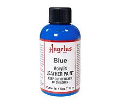 Angelus Acryl Leder Farbe 118ml / 4oz (Blau/Blue) von Angelus