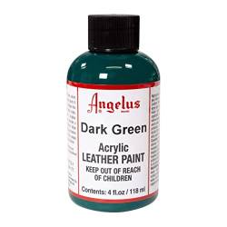 Angelus Acryl Leder Farbe 118ml / 4oz (Dunkelgruen / Dark Green) von Angelus