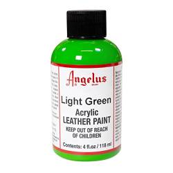 Angelus Acryl Leder Farbe 118ml / 4oz (Hellgruen/Light Green) von Angelus