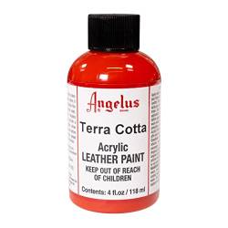 Angelus Acryl Leder Farbe 118ml / 4oz (Terrakottarot/Terracotta Red) von Angelus