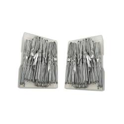 200St Brötchen-Stick auswählen Haarspangen für Damen Tiara Haarklammer Mädchen Haarspange Haarspangen für Frauen Hochzeitskleid Kopfbedeckung Haare hoch Haarnadel Fräulein von Angoily