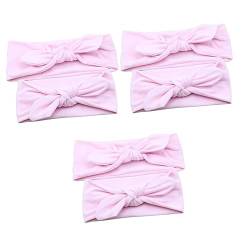 3St haarband baby haarbänder baby Pink headbands Baby headwraps baby haarband Toddler headbands haarband pink haarschmuck Hasen Ohren Schal Zubehör Kopfbedeckung Mutter Stirnband von Angoily