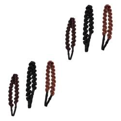 6 Stk haarband hair-band haar gummi cheheltan Niedlich hairband nupsis Schön tár Party ok Perücke frauen kopfschmuck Haarreifen Haarschmuck binden Kopfbedeckung flechten Stirnband von Angoily