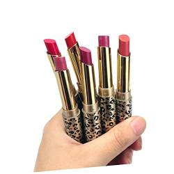 Angoily 12 Lipgloss Lippencreme für Frauen schimmernder Lippenstift befeuchten Lippenbalsam Fräulein von Angoily