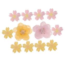 Angoily 12St Haarnadel Haarspangen mit Entenschnabel Blumen-Haarspangen für die Braut Haarschmuck kinder haarspangen Haar Klammern Tiara Haarspange Blumenspangen von Angoily