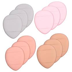 Angoily 12St Mini-Puff kosmetischer Hauch Nagellackentferner-Pads make up zubehör schmink zubehör Puderquaste werkzeug Foundation Windbeutel Mädchen Make-up Beauty-Tools von Angoily