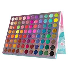 Angoily 1Stk Lidschattenpalette mit 88 Farben hochpigmentiertes Pulver nackter Lidschatten bilden Kosmetikartikel Lidschattenplatte matt Zubehör Schönheitsprodukte Lidschatten-Palette Frau von Angoily