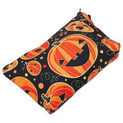 Angoily 1stk Halloween-Kosmetiktasche Schminktäschchen Für Die Handtasche Reisetaschen Für Damen Make-up-kulturbeutel Reise-Kosmetiktasche Paket Reisen Tragbar Polyester von Angoily