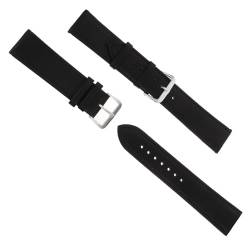 Angoily 2 Stk Kunstlederband Uhrenarmbänder für herren Smartwatch-Bänder weihnachtsgeschenke weihnachts präsente Verstellbares Uhrenarmband schwarzes Uhrenarmband klassisch Gurt einstellen von Angoily