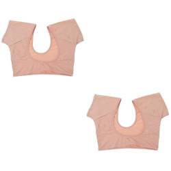 Angoily 2 Stk Schweißpads unter den Achseln Damen-Mesh-BH atmungsaktiv Dessous für Damen Unterwäsche Unterarm-Schweißpads Weste Geburtstagsgeschenk Mädchen Schweißkissen Schild Fräulein von Angoily