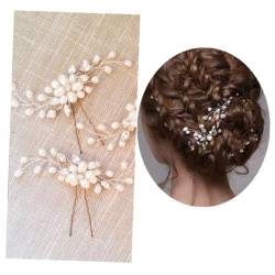 Angoily 2St Haarspangen haar spangen hairclip hair clip hairpins haar klammer haar pin haarclip Haarklammer Haarnadel Strass-Haarspange Hochzeitskleid Kopfbedeckung Braut von Angoily