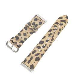 Angoily 2St Leopardenlederband empfindlich Uhrenersatz Uhrenteile das handliche zartes Uhrenarmband dekoratives Uhrenarmband Leopardenmuster Gurt Zubehör Anschauen Oberschicht Rindsleder von Angoily