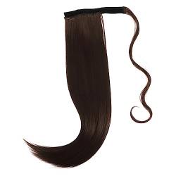 Angoily 2St lockige perücke pferdeschwanz langes Haarteil Damen Perücken Frauen Haarschmuck Haarklammer Perücke Haarteil Haarverlängerung perücke echtes Haar Stirnband verlängern Haarnadel von Angoily