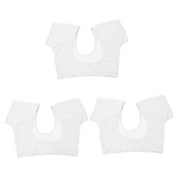 Angoily 3 Stk Schweißpads unter den Achseln Baumwolltank Damen-BH Tanktops Damen-Unterhemden Kleidung Geburtstagsgeschenk Schweiß aufnehmen Schweißkissen Schild Weste Fräulein Baumwolle von Angoily