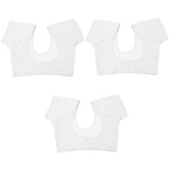 Angoily 3 Stk Schweißpads unter den Achseln sportliche Tanktops für Damen Damenwesten Damenunterwäsche Damen-Unterhemden Dame Unterarmweste Achsel-Schweiß-Pad Kleidung BH Zubehör Fräulein von Angoily