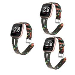 Angoily 3St armbänder Smartwatch-Armband tischband männer armband ersetzen Gurt Fall Damen rot von Angoily