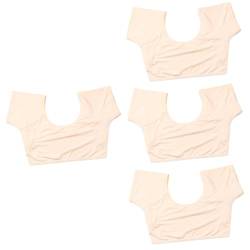 Angoily 4 Stück Schweißpads unter den Achseln Tanktop für Damen Unterwäsche für Damen Shapewear Damenunterwäsche Männer Shirt Unterwäsche Weste Unterarm-Schweißpads Weste dünner Schnitt BH von Angoily